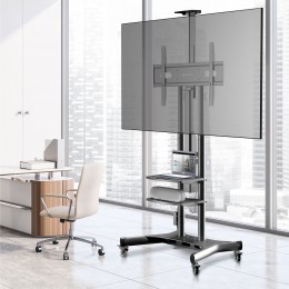 Подставка для телевизора Onkron TS1881 Elift черный 50"-86" макс.90кг напольный наклон (моторизованный лифт)