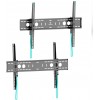Кронштейн для телевизора Onkron UT12 черный 60-110 (макс. 120 кг) - настенный наклонный крепеж