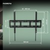 Кронштейн для телевизора Hyundai GL-T3 черный 32"-85" макс.50кг настенный наклон