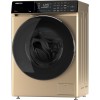 Стиральная машина Hiberg i-DDQ9-712 G класс: A+++ загр.фронтальная макс.:7кг золотистый инвертор