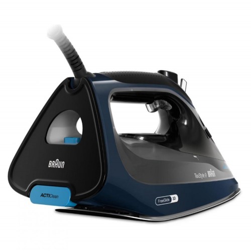 Утюг Braun SI9682DB 3200Вт черный/синий