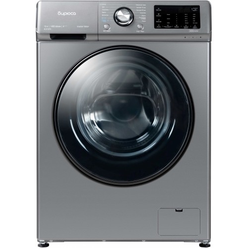 Стиральная машина Бирюса WM-SL1014/15 M класс: A+++ загр.фронтальная макс.:10кг серебристый инвертор