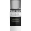 Плита Газовая Darina 1B1 GM 441 008 W белый/черный (стеклянная крышка) реш.чугун
