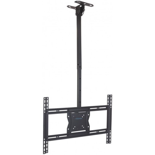 Кронштейн для телевизора Kromax COBRA-4 черный 15"-75" макс.65кг потолочный поворот и наклон