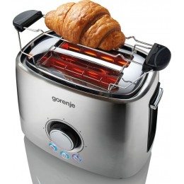 Тостер Gorenje T1000E 1000Вт серебристый/черный