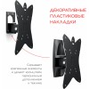 Кронштейн для телевизора Holder LCDS-5036 металлик 19"-50" макс.30кг настенный поворот и наклон