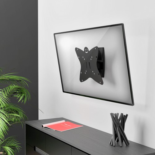 Кронштейн для телевизора Holder LCDS-5036 металлик 19"-50" макс.30кг настенный поворот и наклон