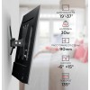 Кронштейн для телевизора Holder LCDS-5036 металлик 19"-50" макс.30кг настенный поворот и наклон
