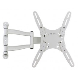 Кронштейн для телевизора Kromax TECHNO-5 белый 15"-55" макс.35кг настенный поворот и наклон
