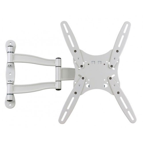 Кронштейн для телевизора Kromax TECHNO-5 белый 15"-55" макс.35кг настенный поворот и наклон