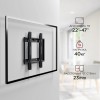Кронштейн для телевизора Holder LCD-F2608 черный 19"-50" макс.40кг настенный фиксированный