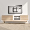 Кронштейн для телевизора Holder LCD-F2608 черный 19"-50" макс.40кг настенный фиксированный