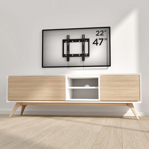 Кронштейн для телевизора Holder LCD-F2608 черный 19"-50" макс.40кг настенный фиксированный