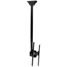 Кронштейн для телевизора Arm Media LCD-1700 черный 26"-65" макс.55кг потолочный наклон