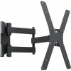 Кронштейн для телевизора Holder LCD-5566-B черный 32"-55" макс.45кг настенный поворотно-выдвижной и наклонный