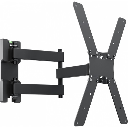 Кронштейн для телевизора Holder LCD-5566-B черный 32"-55" макс.45кг настенный поворотно-выдвижной и наклонный