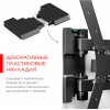 Кронштейн для телевизора Holder LCD-5566-B черный 32"-55" макс.45кг настенный поворотно-выдвижной и наклонный