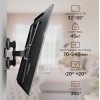 Кронштейн для телевизора Holder LCD-5566-B черный 32"-55" макс.45кг настенный поворотно-выдвижной и наклонный