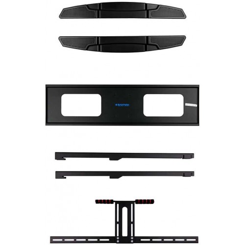Кронштейн для телевизора Kromax ATLANTIS-99 черный 40"-65" макс.35кг настенный поворот и наклон верт.перемещ.