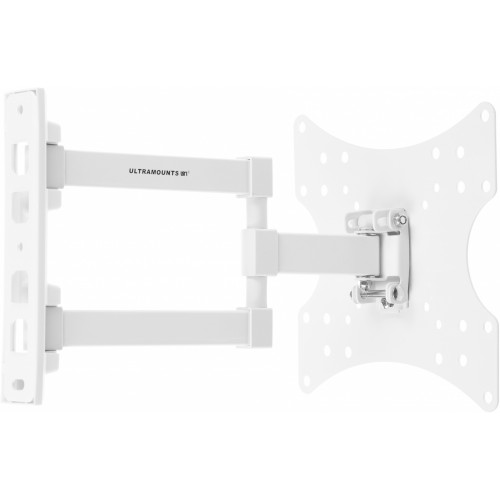 Кронштейн для телевизора Ultramounts UM867W белый 23"-42" макс.20кг настенный поворот и наклон