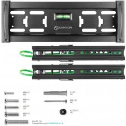 Кронштейн для телевизора Onkron TM4 черный 17"-43" макс.36.4кг настенный наклон