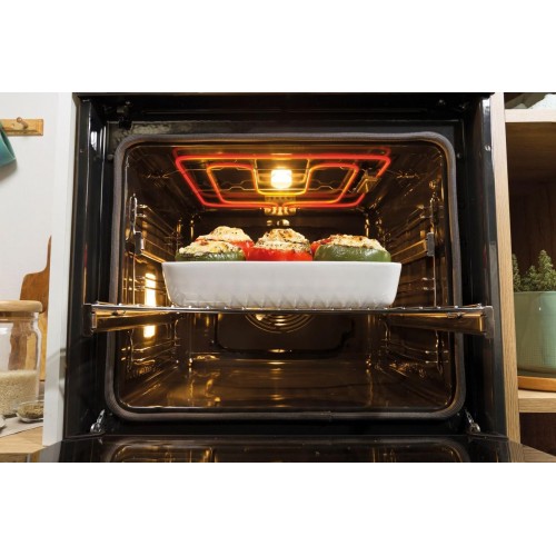 Духовой шкаф Электрический Gorenje BO6735E05X нержавеющая сталь/черный