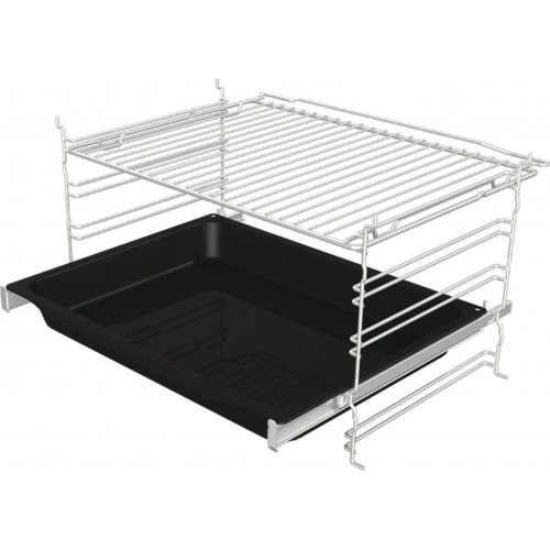 Духовой шкаф Электрический Gorenje BO6735E05X нержавеющая сталь/черный
