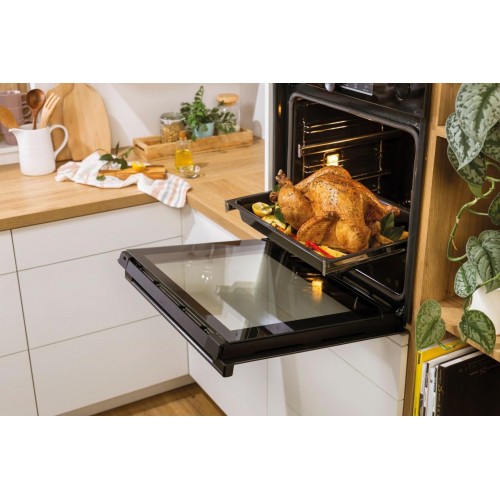 Духовой шкаф Электрический Gorenje BO6735E05X нержавеющая сталь/черный