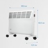 Конвектор Vitek VT-2177 2000Вт белый
