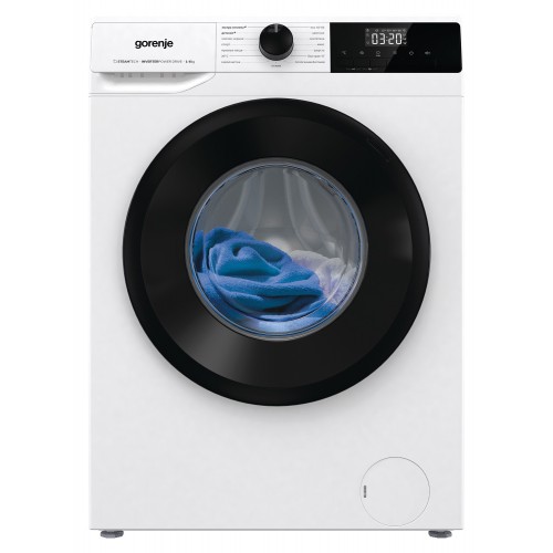 Стиральная машина Gorenje W1NHPI62SCSIRV класс: A загр.фронтальная макс.:6кг белый инвертор