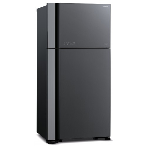 Холодильник Hitachi R-VG660PUC7-1 GGR 2-хкамерн. серый стекло инвертер