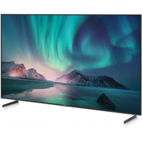 Телевизор LED Hyundai 85" H-LED85BU7007 Android TV Metal черный/черный 4K Ultra HD 60Hz DVB-T DVB-T2 DVB-C DVB-S DVB-S2 USB WiFi Smart TV