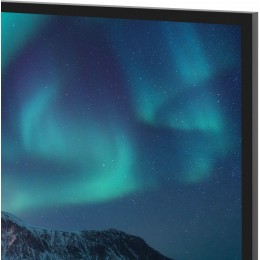 Телевизор LED Hyundai 85" H-LED85BU7007 Android TV Metal черный/черный 4K Ultra HD 60Hz DVB-T DVB-T2 DVB-C DVB-S DVB-S2 USB WiFi Smart TV