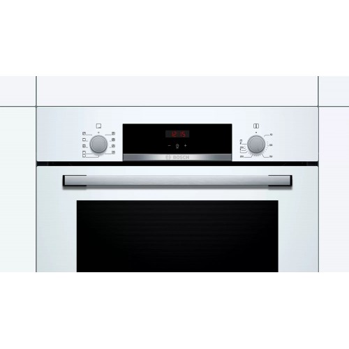 Духовой шкаф Электрический Bosch HBF534EW0Q белый/серебристый