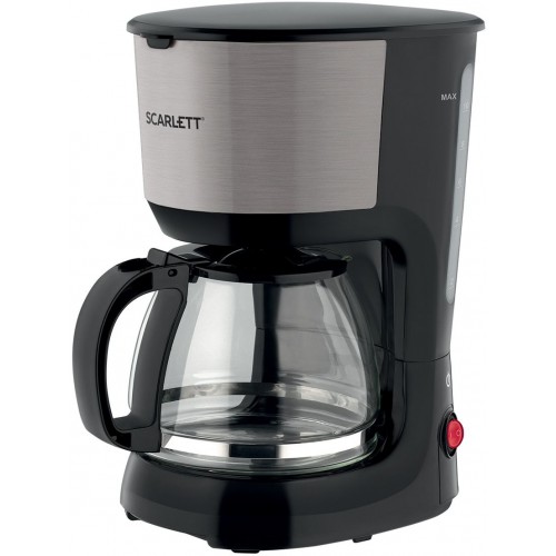 Кофеварка капельная Scarlett SC-CM33011 750Вт черный/стальной