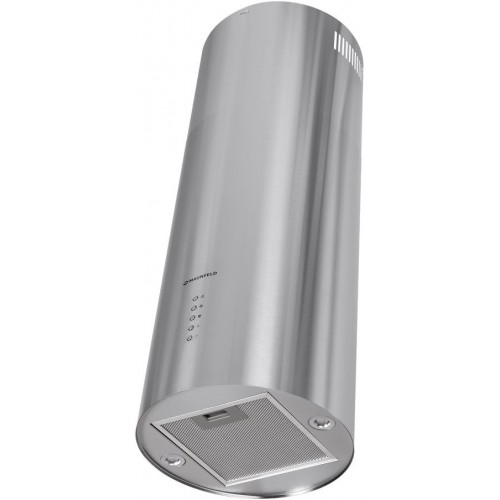Вытяжка каминная Maunfeld Lee Light Isla 35 Inox нержавеющая сталь управление: кнопочное (1 мотор)