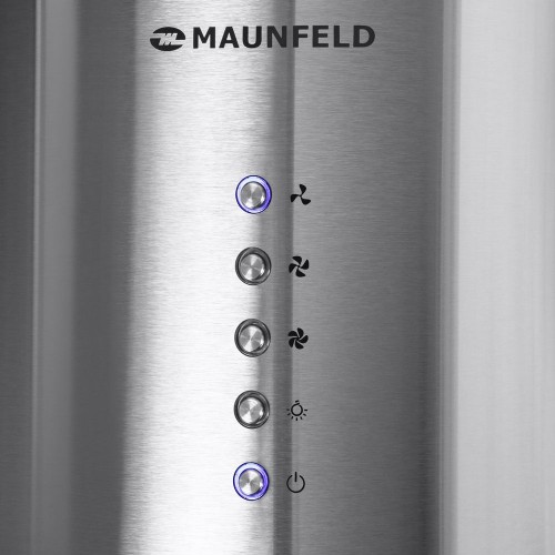 Вытяжка каминная Maunfeld Lee Light Isla 35 Inox нержавеющая сталь управление: кнопочное (1 мотор)