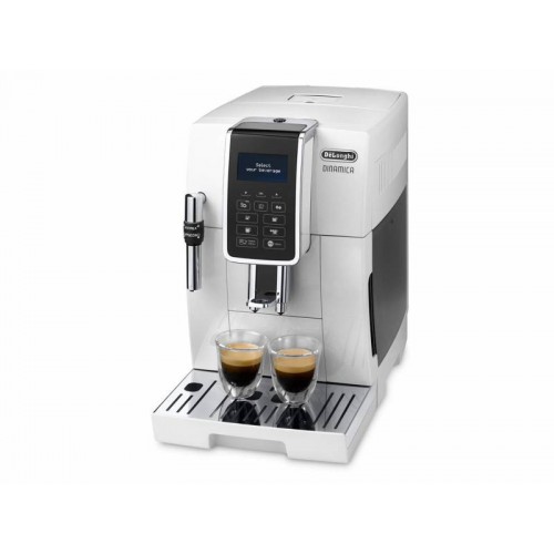 Кофемашина Delonghi Dinamica ECAM350.35.W 1450Вт белый