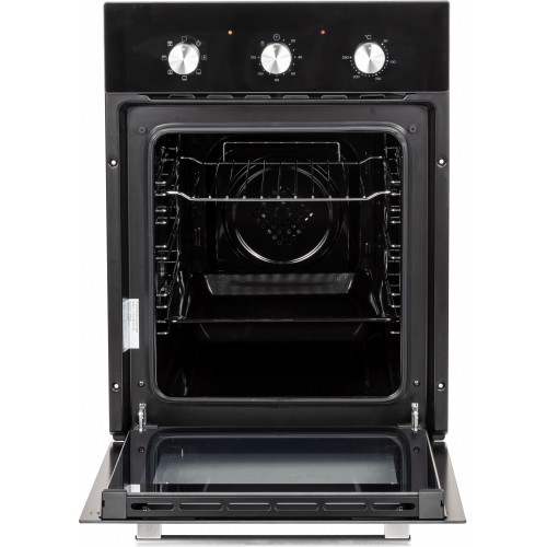 Духовой шкаф Электрический Lex EDM 4570 BL стекло черное