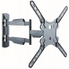 Кронштейн для телевизора Ultramounts UM871 черный 23"-55" макс.35кг настенный поворотно-выдвижной и наклонный