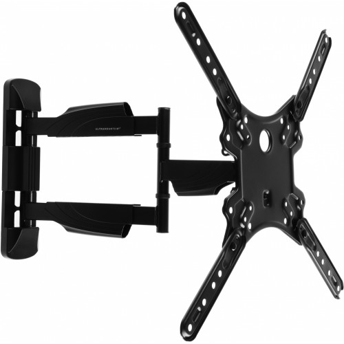 Кронштейн для телевизора Ultramounts UM871 черный 23"-55" макс.35кг настенный поворотно-выдвижной и наклонный