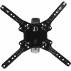 Кронштейн для телевизора Ultramounts UM871 черный 23"-55" макс.35кг настенный поворотно-выдвижной и наклонный
