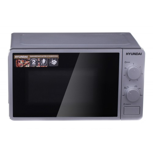 Микроволновая Печь Hyundai HYM-M2001 20л. 700Вт серебристый/черный