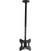 Кронштейн для телевизора Ultramounts UM890 черный 17"-43" макс.30кг потолочный поворотно-выдвижной и наклонный