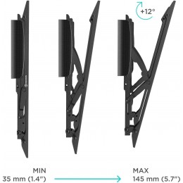 Кронштейн для телевизора Onkron TM5 черный 32"-70" макс.68кг настенный наклон