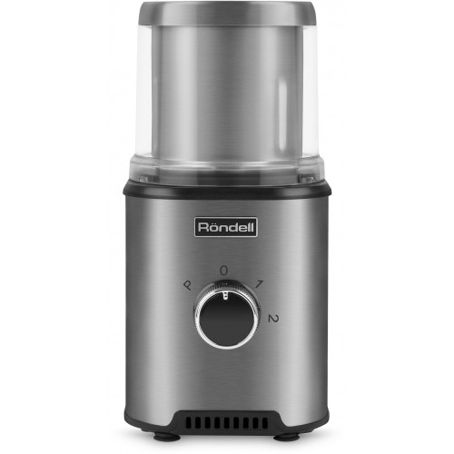 Кофемолка Rondell RDE-1150 350Вт сист.помол.:ротац.нож вместим.:110гр серебристый