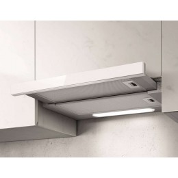 Вытяжка встраиваемая Elica Elite 14 Lux GRVTWH/A/60 серый/стекло белое управление: кнопочное (1 мотор)