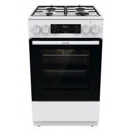 Плита Комбинированная Gorenje GK5C60WJ белый (без крышки) реш.сталь