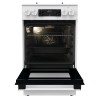 Плита Комбинированная Gorenje GK5C60WJ белый (без крышки) реш.сталь