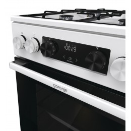 Плита Комбинированная Gorenje GK5C60WJ белый (без крышки) реш.сталь